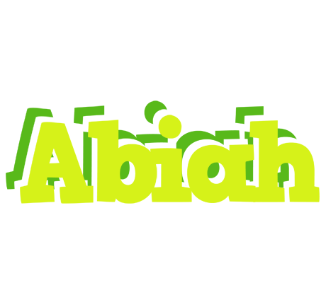 Abiah citrus logo