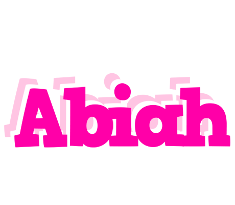 Abiah dancing logo