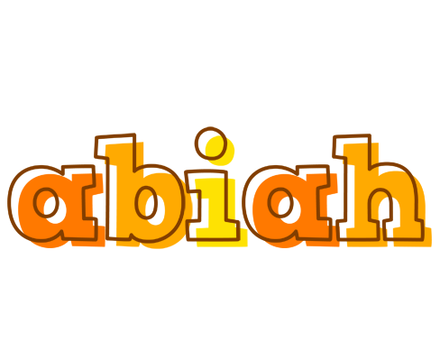 Abiah desert logo