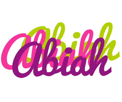 Abiah flowers logo