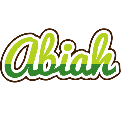 Abiah golfing logo