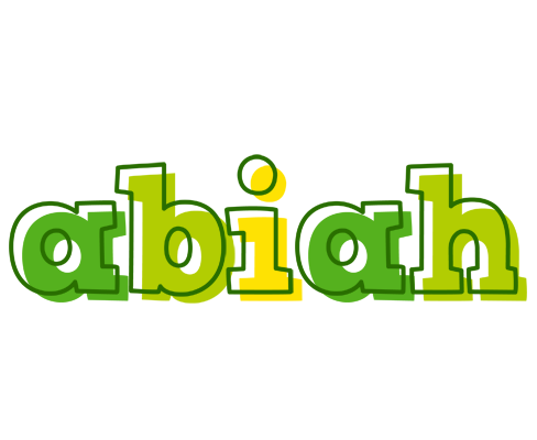 Abiah juice logo