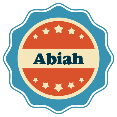 Abiah labels logo
