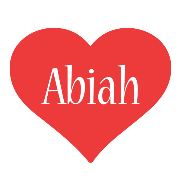 Abiah love logo