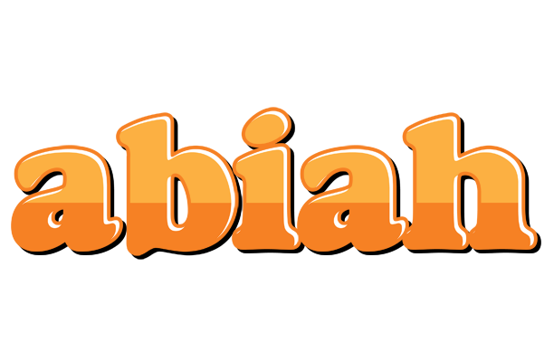Abiah orange logo