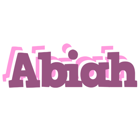 Abiah relaxing logo