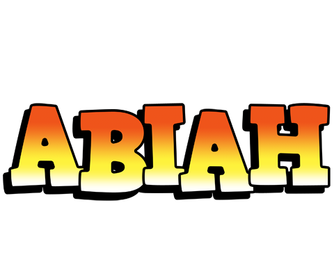 Abiah sunset logo