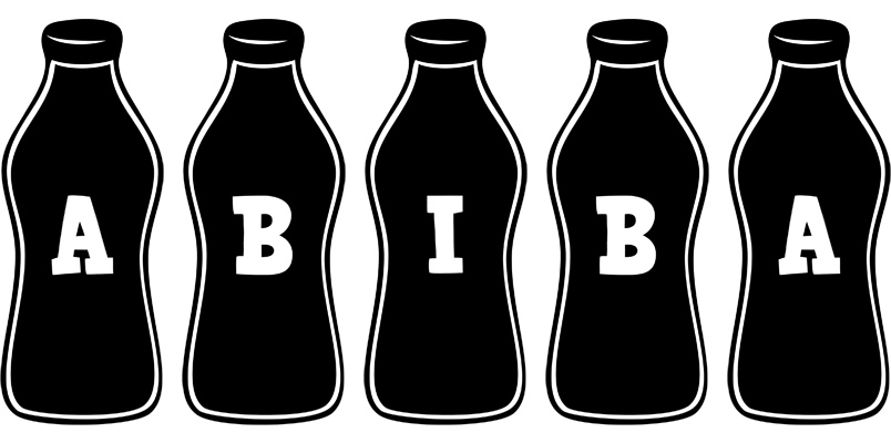 Abiba bottle logo