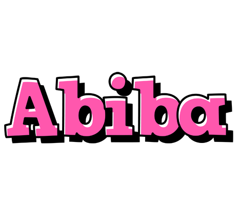 Abiba girlish logo