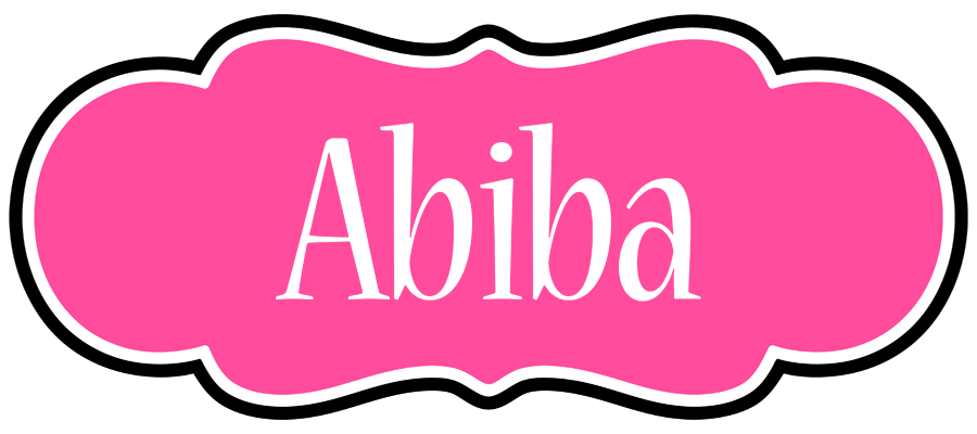 Abiba invitation logo