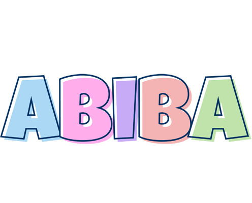 Abiba pastel logo