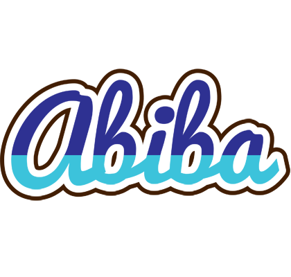 Abiba raining logo
