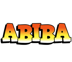 Abiba sunset logo