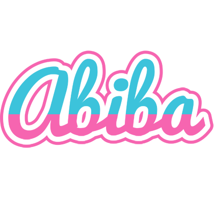 Abiba woman logo