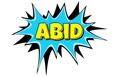 Abid amazing logo