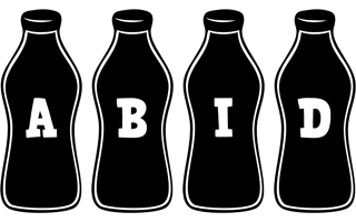 Abid bottle logo