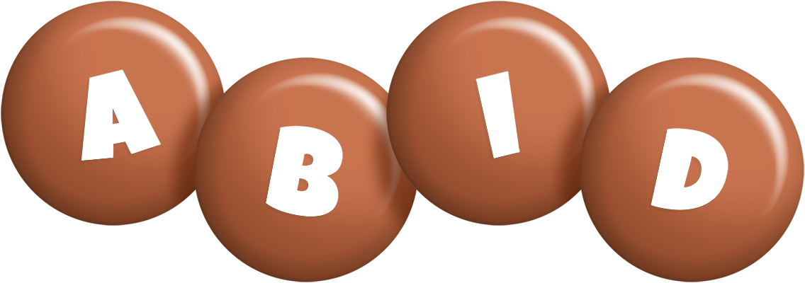 Abid candy-brown logo