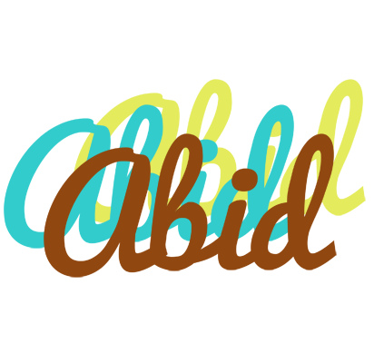 Abid cupcake logo