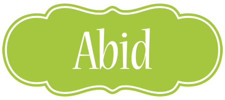 Abid family logo