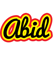 Abid flaming logo