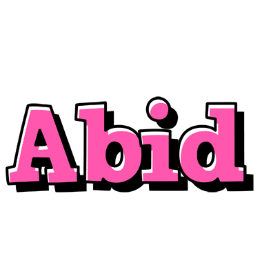 Abid girlish logo