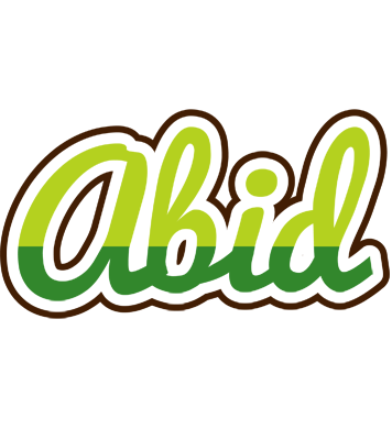 Abid golfing logo