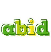Abid juice logo