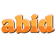 Abid orange logo