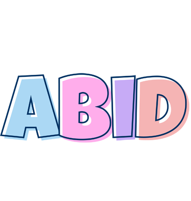 Abid pastel logo