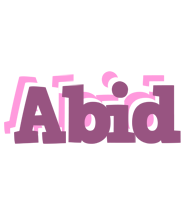 Abid relaxing logo
