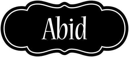 Abid welcome logo