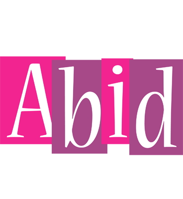 Abid whine logo