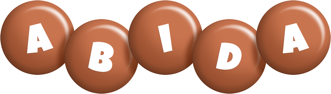 Abida candy-brown logo