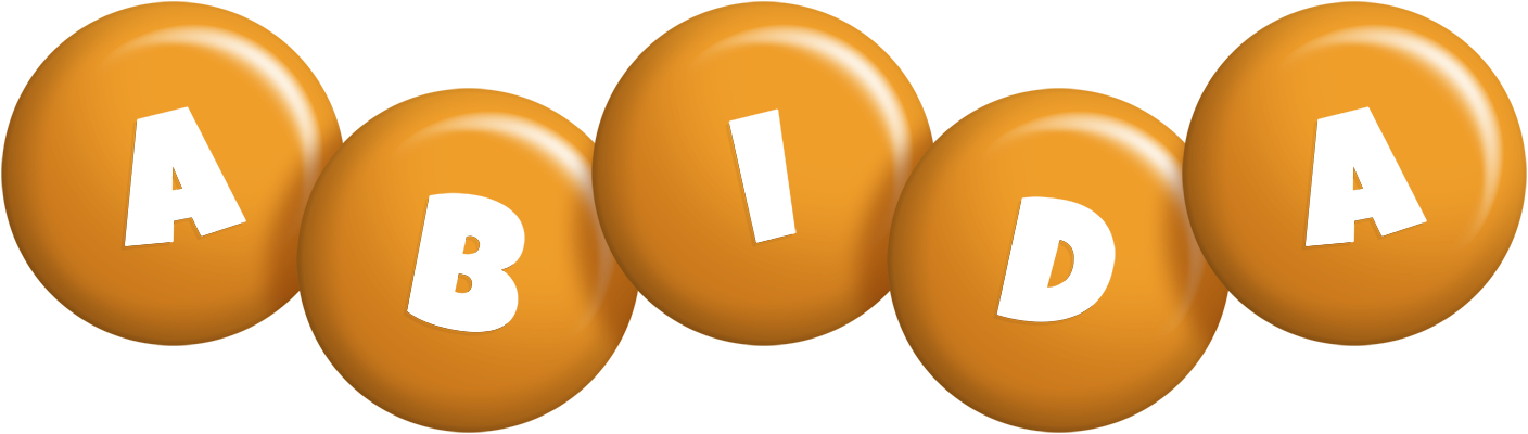 Abida candy-orange logo