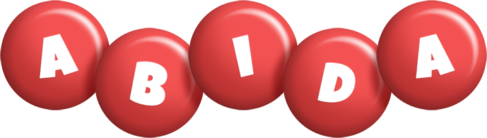 Abida candy-red logo