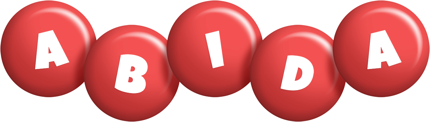 Abida candy-red logo