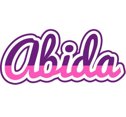 Abida cheerful logo