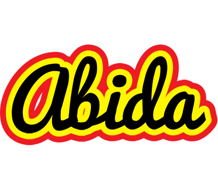 Abida flaming logo