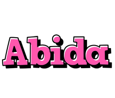 Abida girlish logo