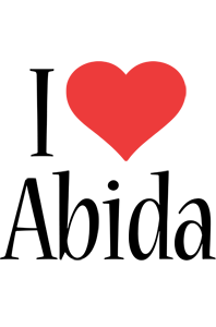 Abida i-love logo