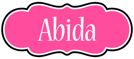 Abida invitation logo