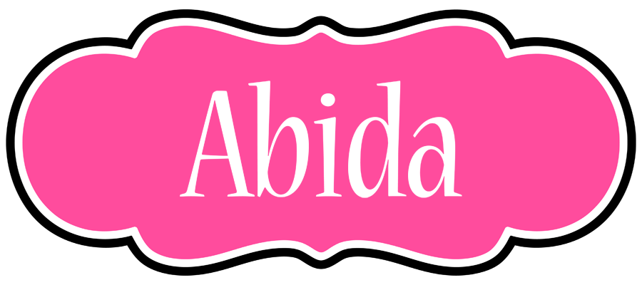 Abida invitation logo