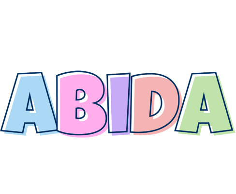 Abida pastel logo
