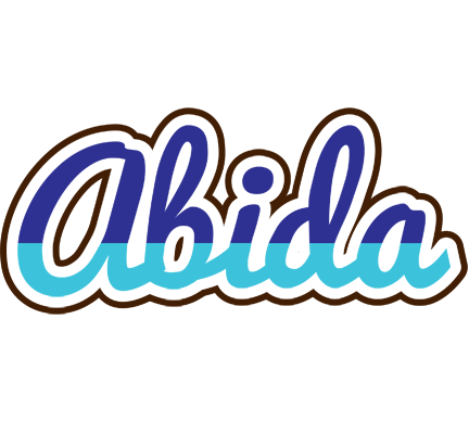 Abida raining logo
