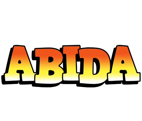 Abida sunset logo