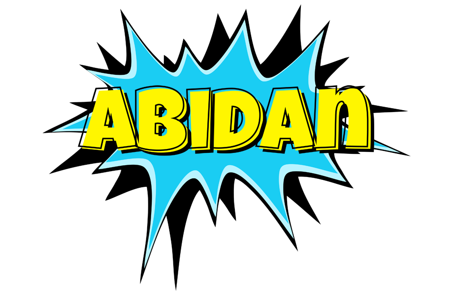 Abidan amazing logo