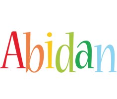 Abidan birthday logo