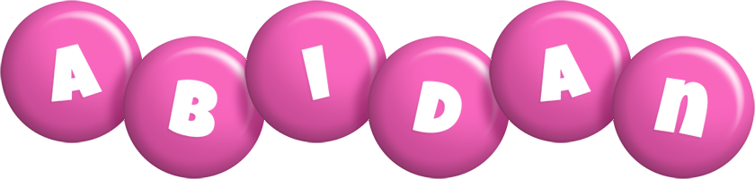 Abidan candy-pink logo