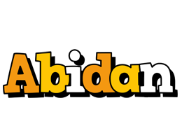 Abidan cartoon logo