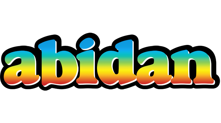 Abidan color logo